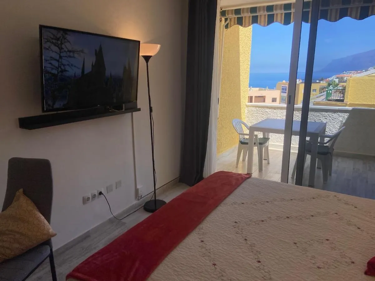 Sea View Studio Apartment Playa De La Arena D Пуэрто-де-Сантьяго